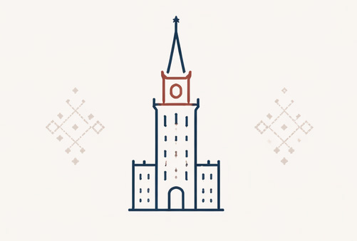Ilustracja symbolizująca język polski